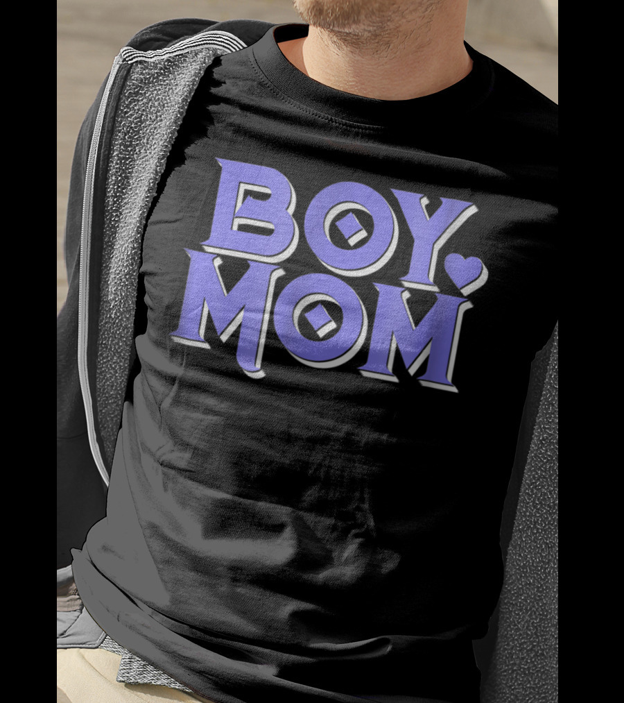 BOY MOM Cute Boy T-Shirt