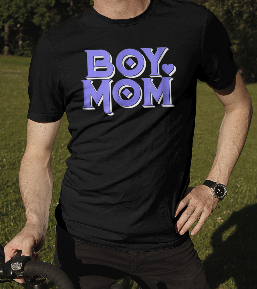 BOY MOM Cute Boy T-Shirt