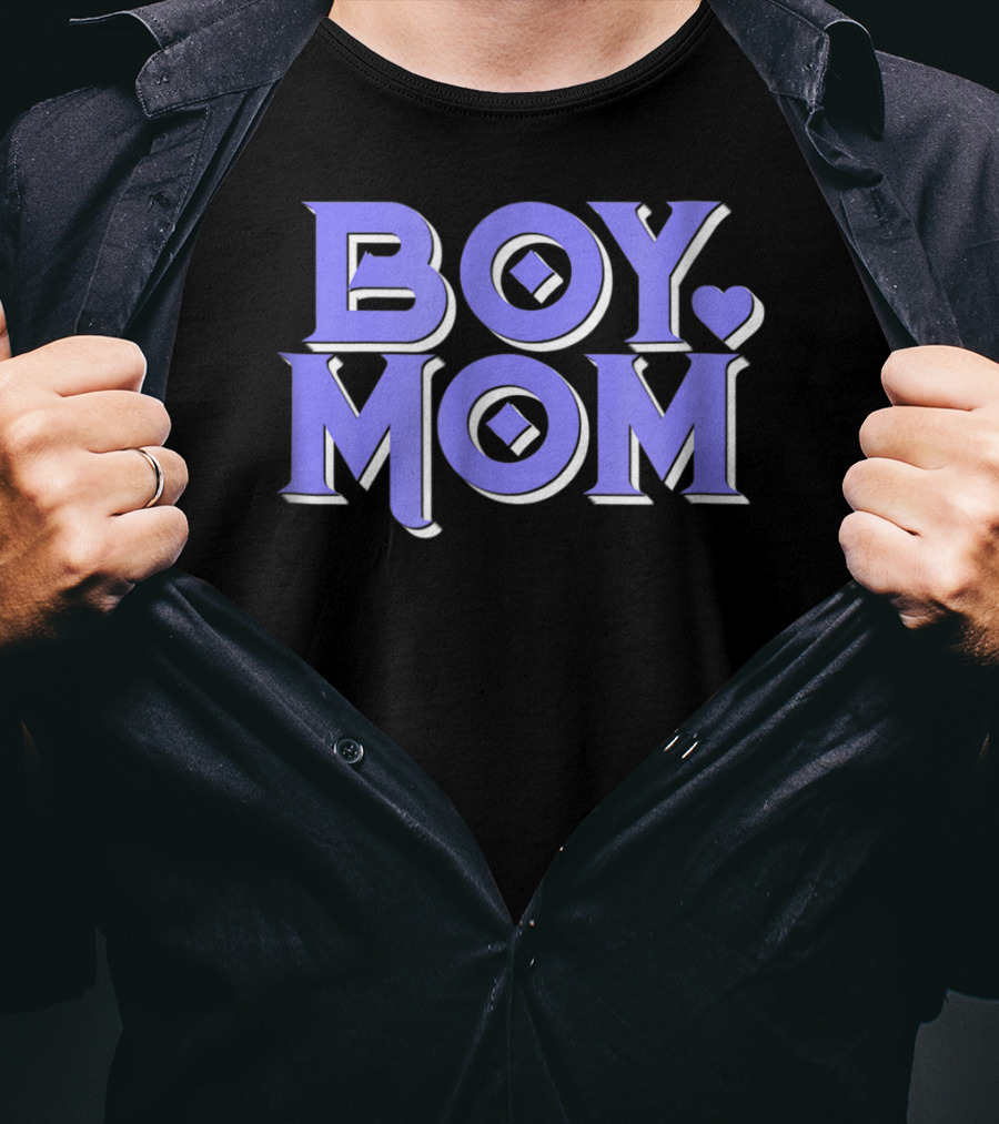 BOY MOM Cute Boy T-Shirt
