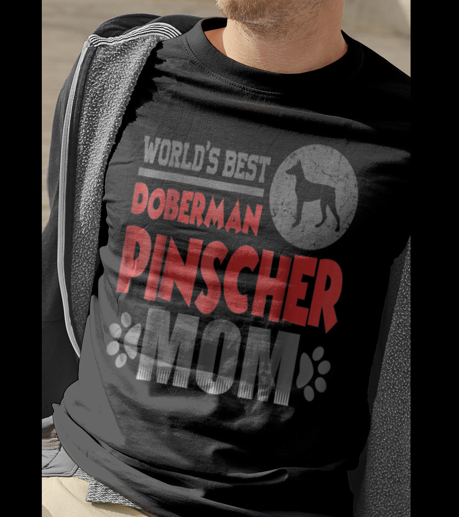 World's Best Doberman Pinscher Mom T-Shirt