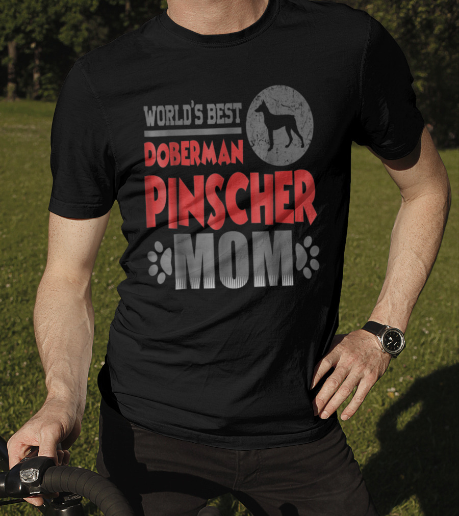 World's Best Doberman Pinscher Mom T-Shirt