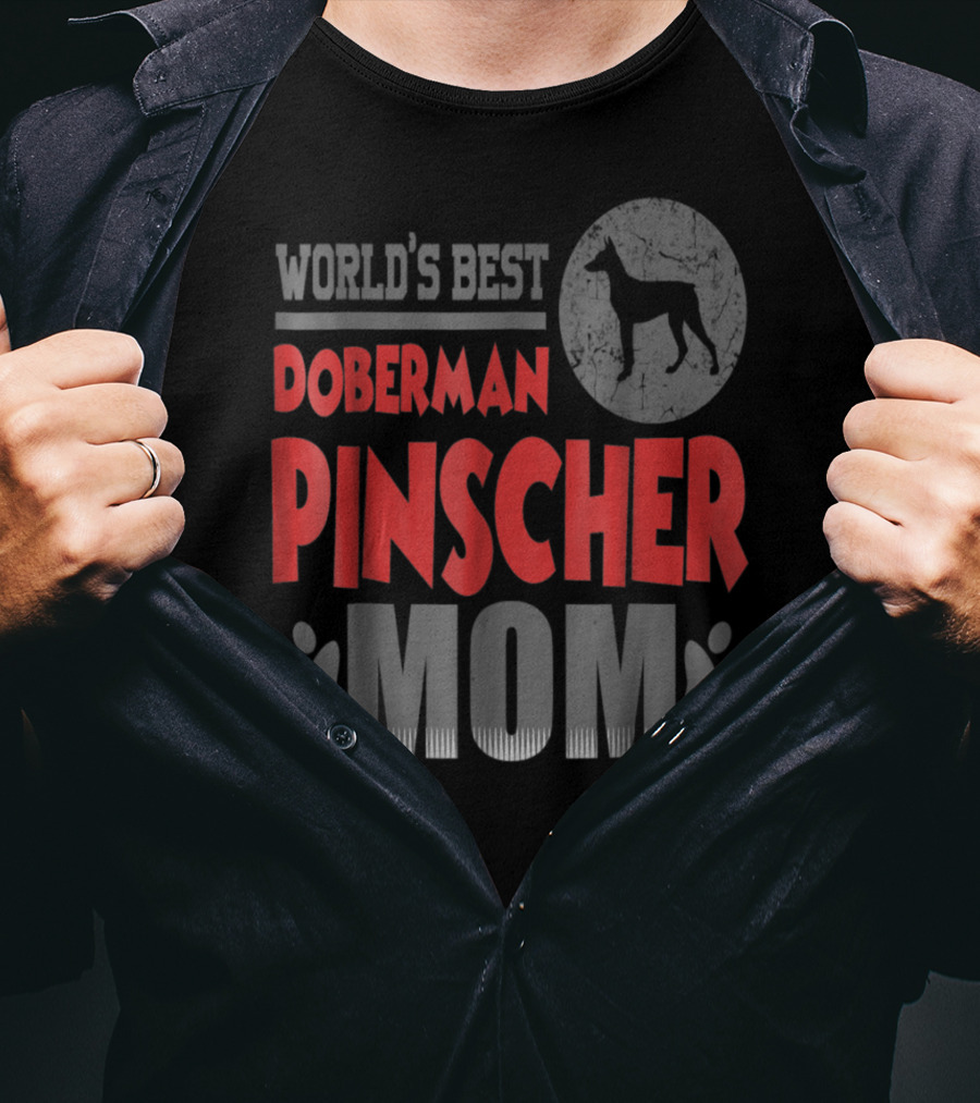 World's Best Doberman Pinscher Mom T-Shirt