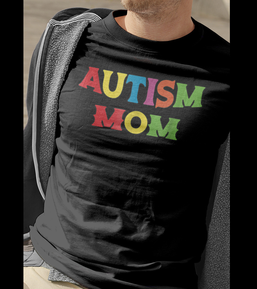 Autism Mom Autism Awareness Rainbow69 T-Shirt