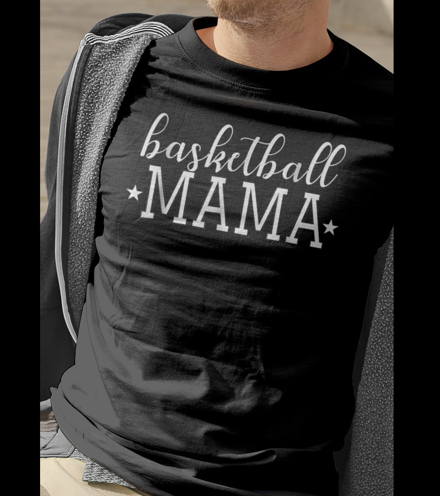Basketball Mama Cute For Sports Mother Team Colors87 T-Shirt