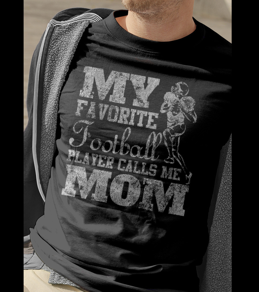 My Favorite Football Player Calls Me Mom Vintage20 T-Shirt
