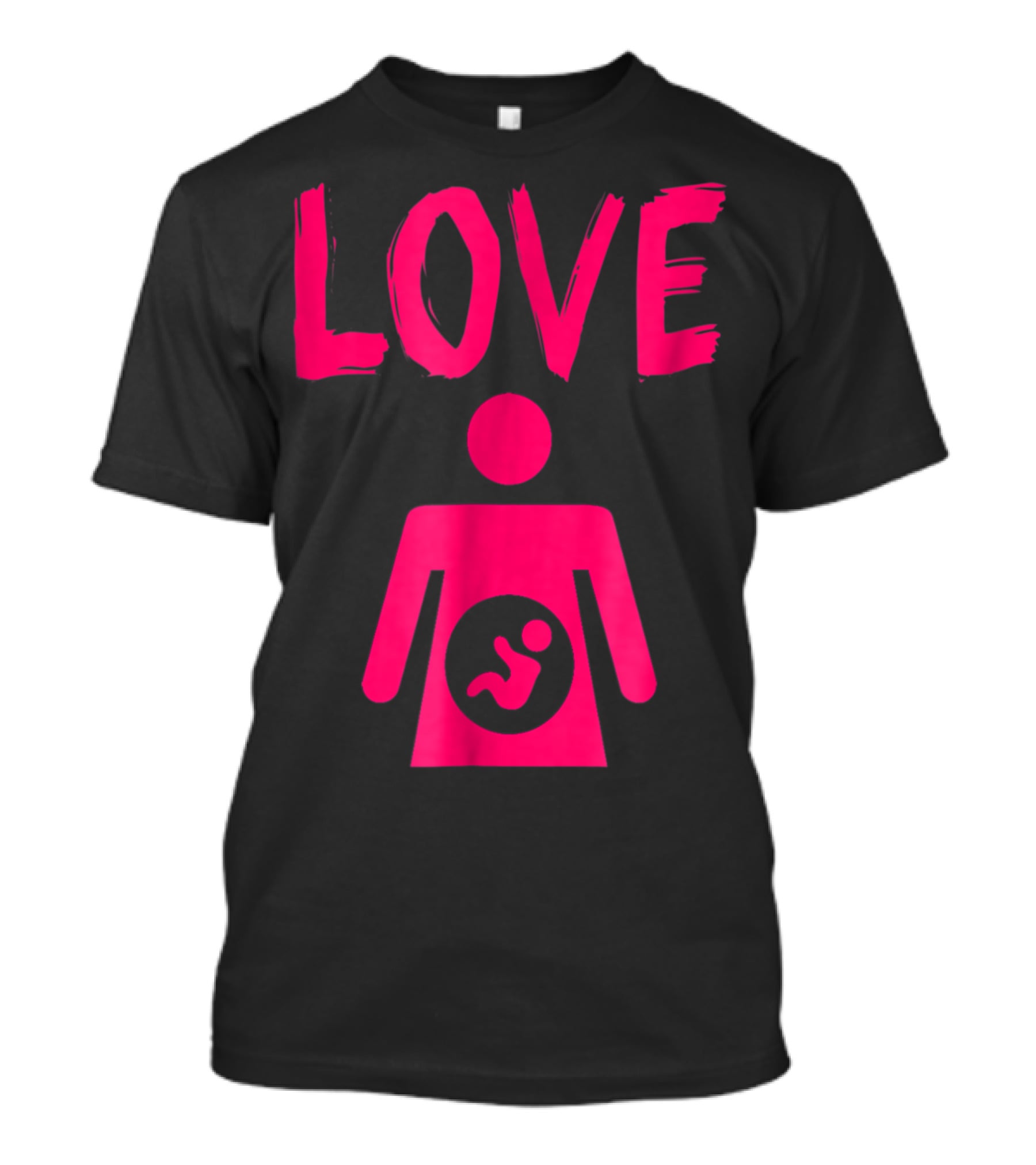 Love Mom Daughter Baby Girl T-Shirt