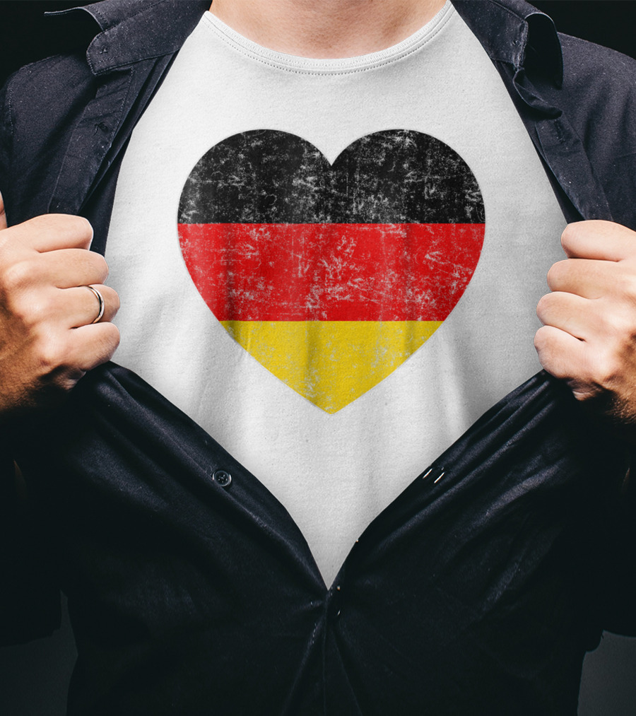 Oktoberfest German Flag Heart Germany Mom Wife56 Oktoberfest T-Shirt