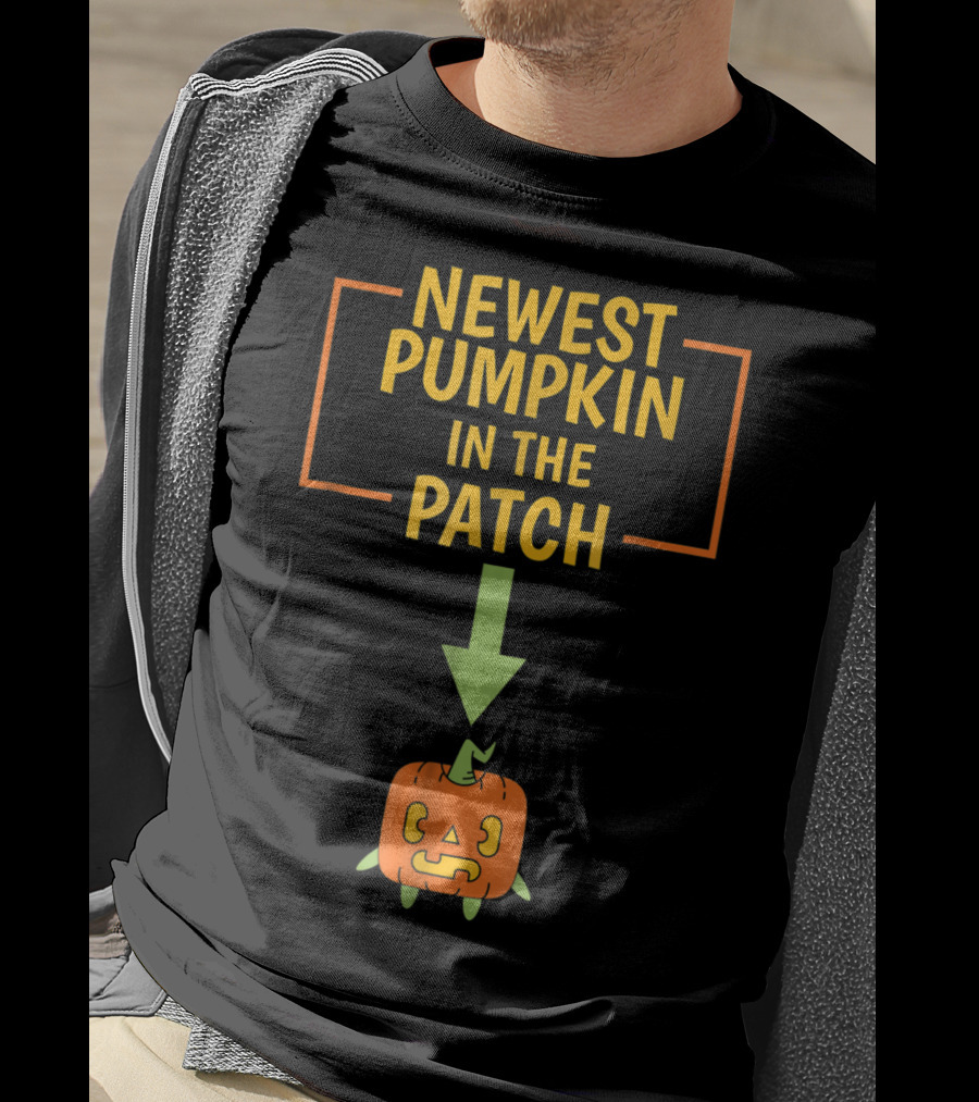 Newest Pumpkin In The Patch Thanksgiving Expecting Mom Pregnant Wife T-Shirt