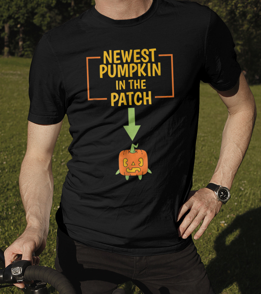 Newest Pumpkin In The Patch Thanksgiving Expecting Mom Pregnant Wife T-Shirt
