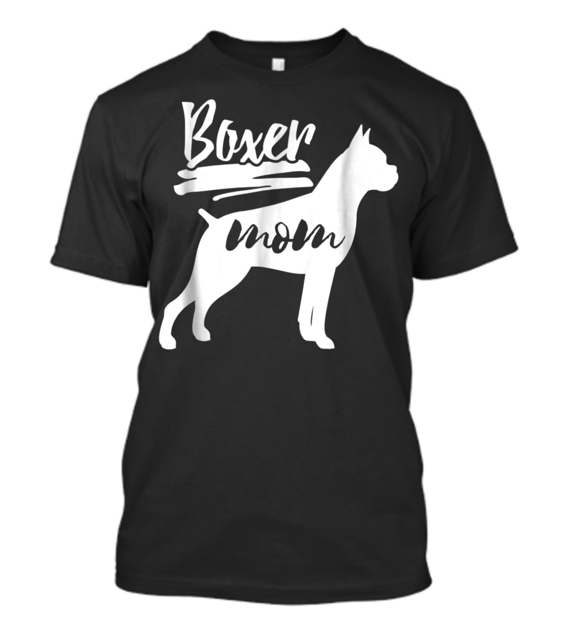 Boxer Mom Dog T-Shirt
