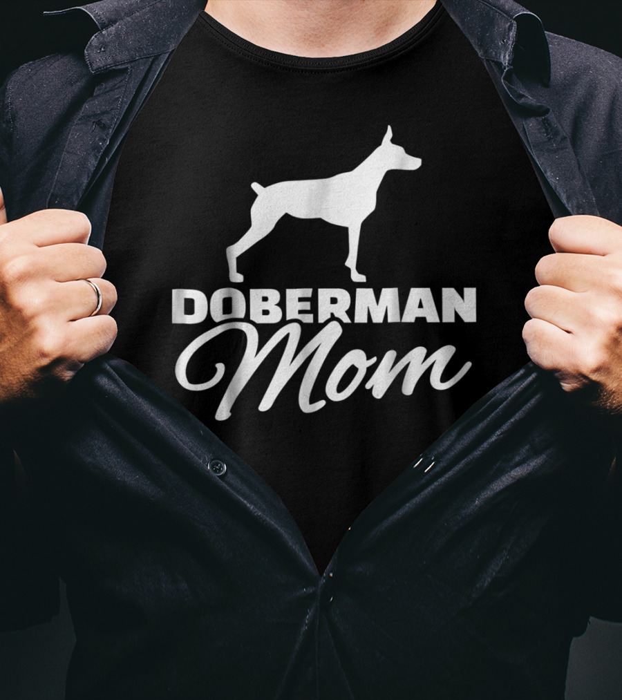 Doberman Mom T-Shirt