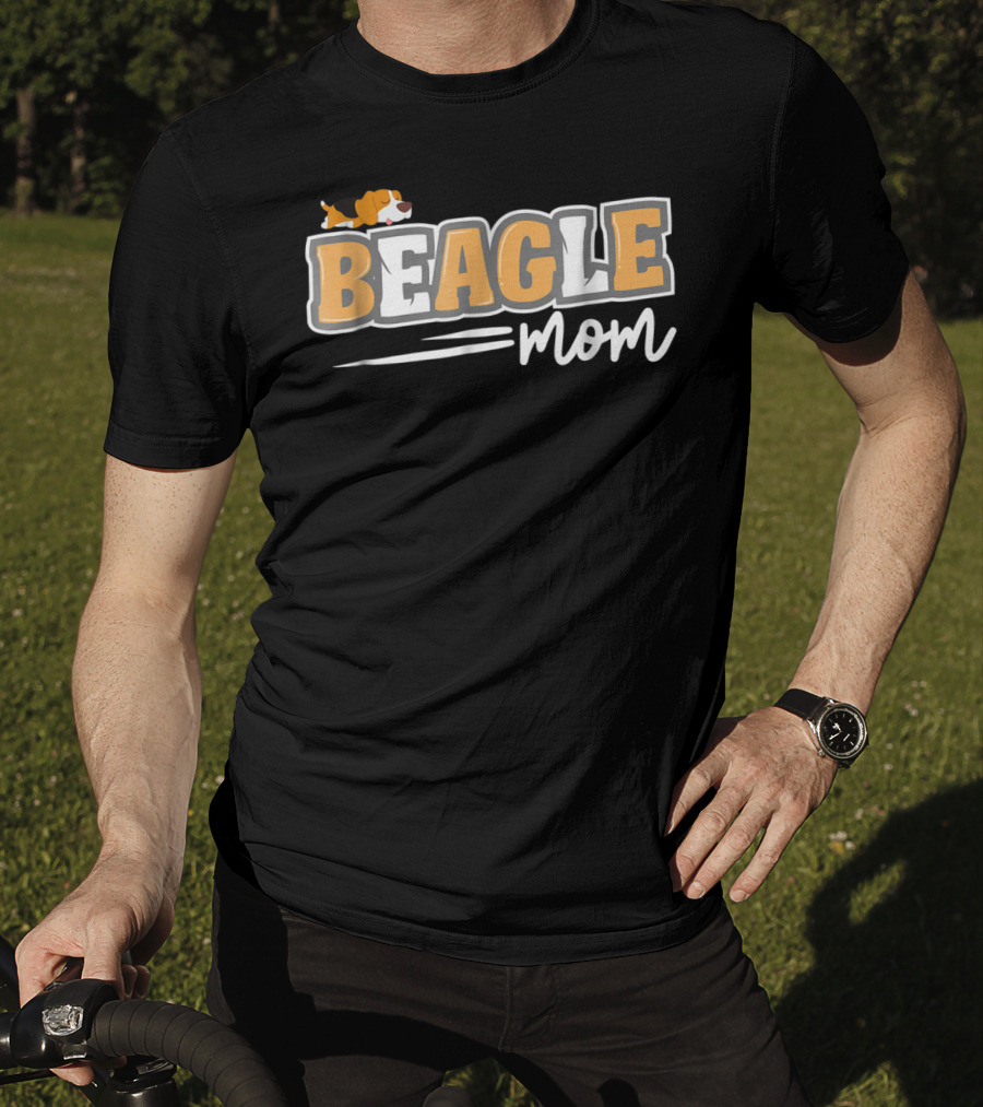 Beagle Mom For Proud Moms With Beagles94 T-Shirt
