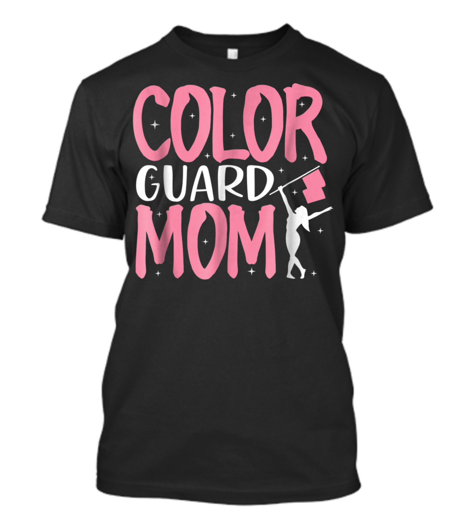 Color Guard Mom Color Guard Flag T-Shirt