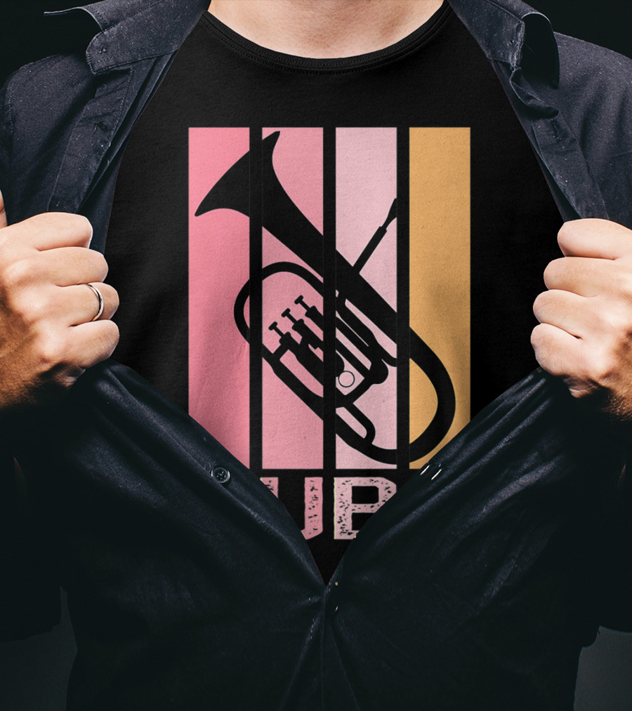 Band Mom Tuba Marching Band School Tuba T-Shirt