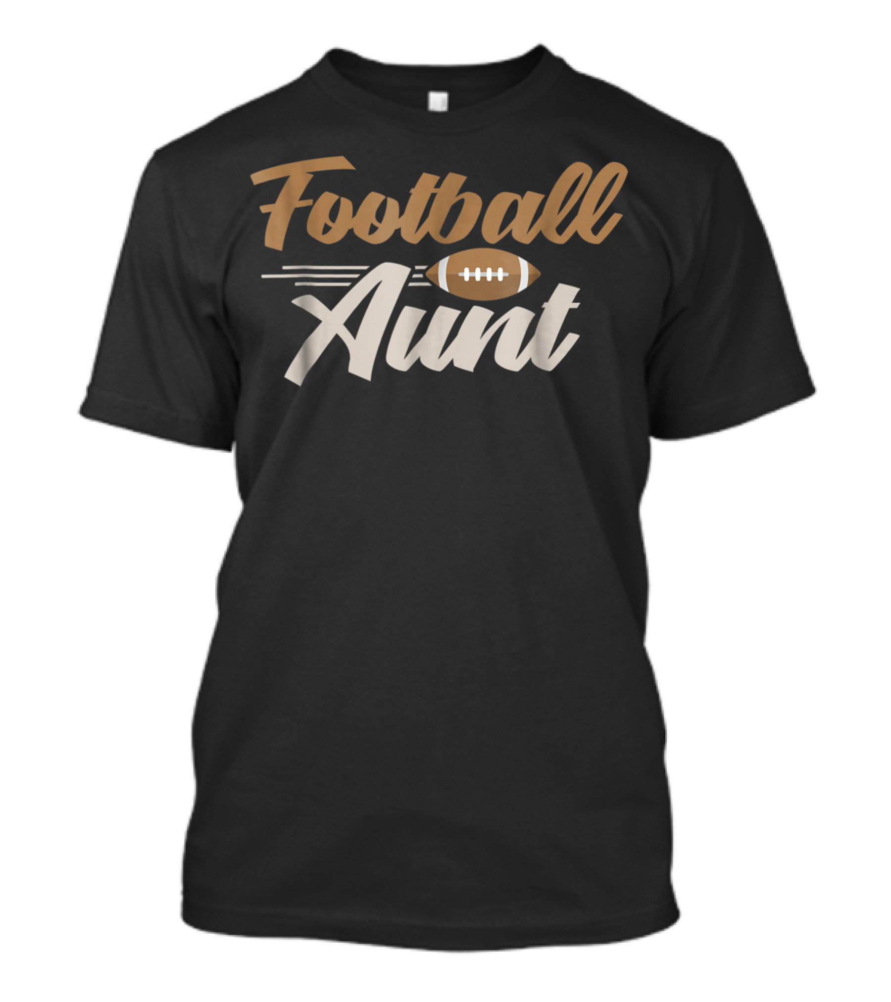 Football Aunt Auntie Sports Family T-Shirt