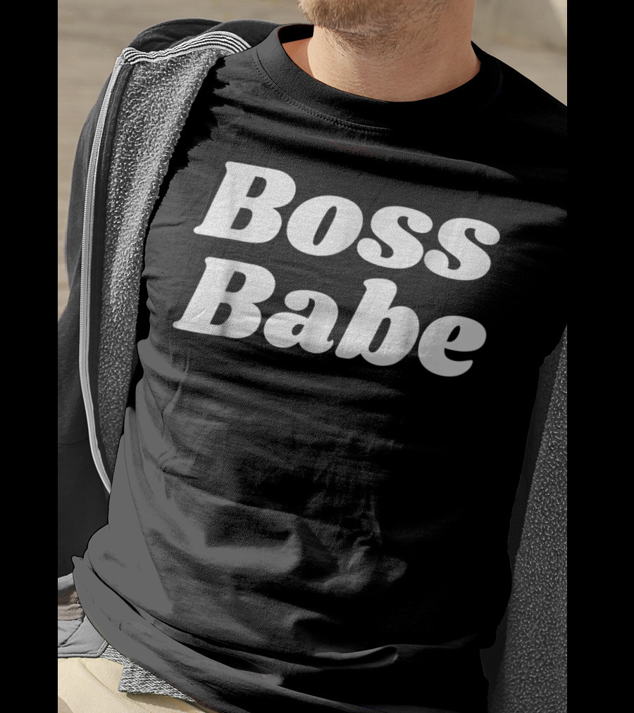Boss Babe Funny Womens Mom Mama Mother T-Shirt