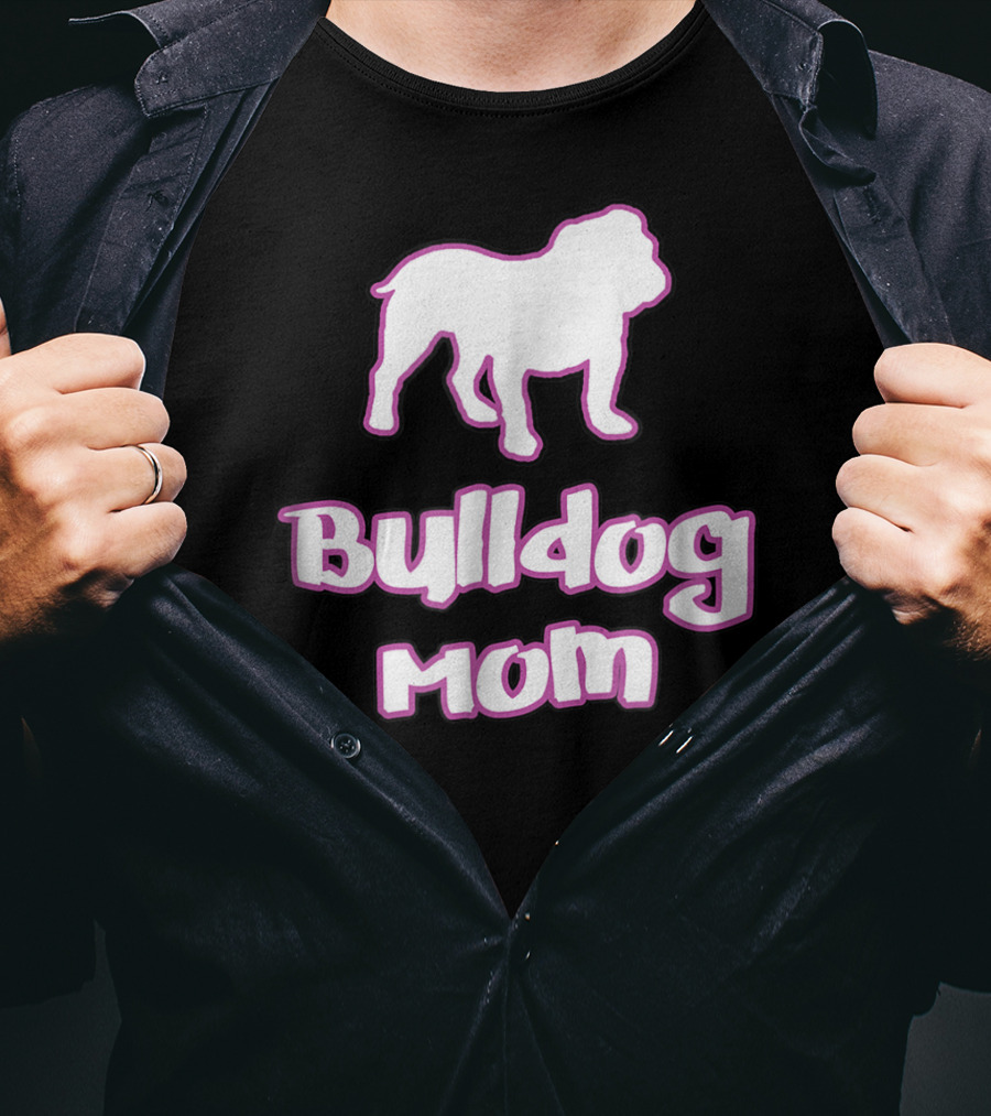 Bulldog Mom Bulldog 78 T-Shirt