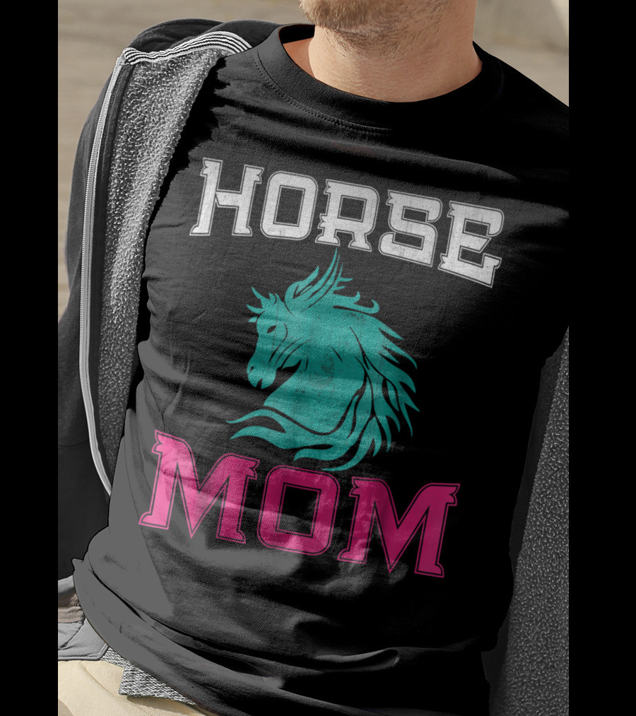 HORSE MOM Horse Lovers T-Shirt