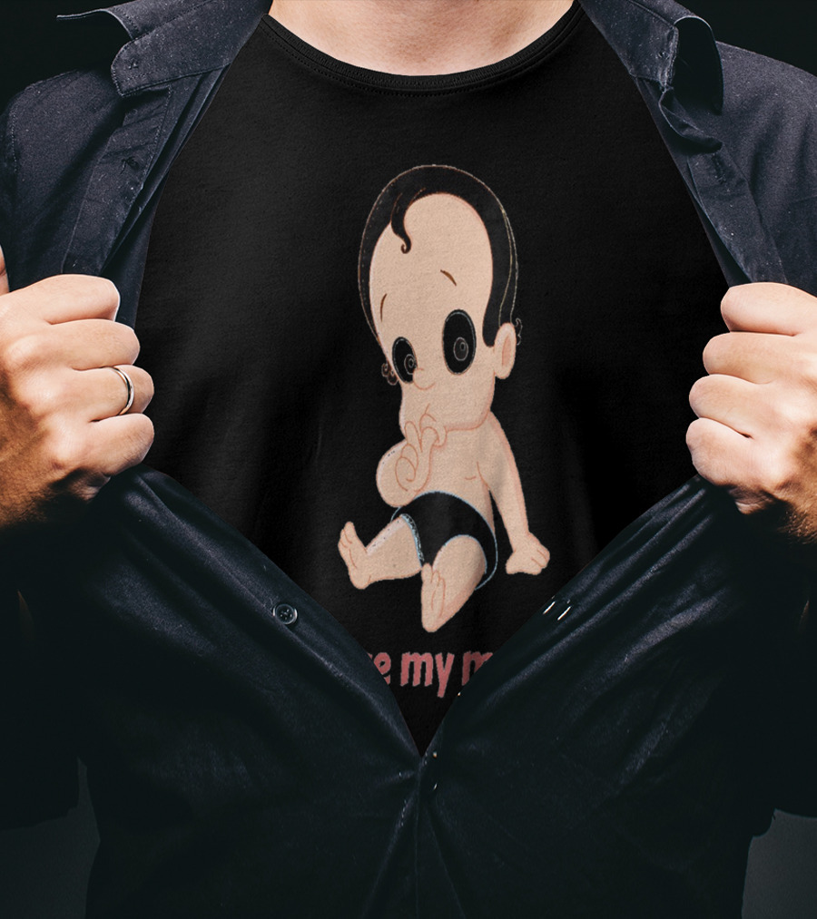 I Love My Mom Kids28 Cartoon Baby T-Shirt