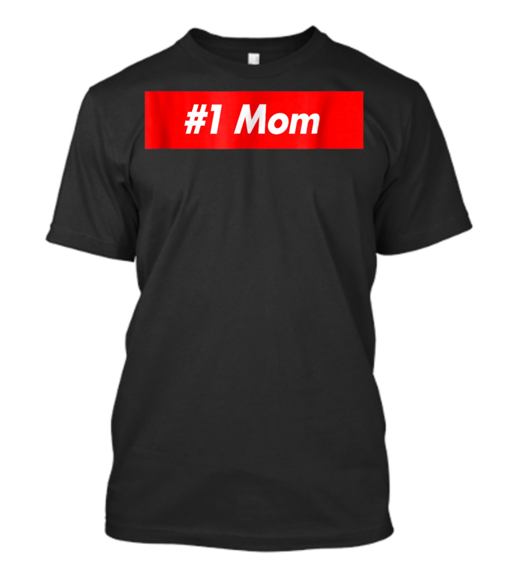 1 Mom Red Box T-Shirt
