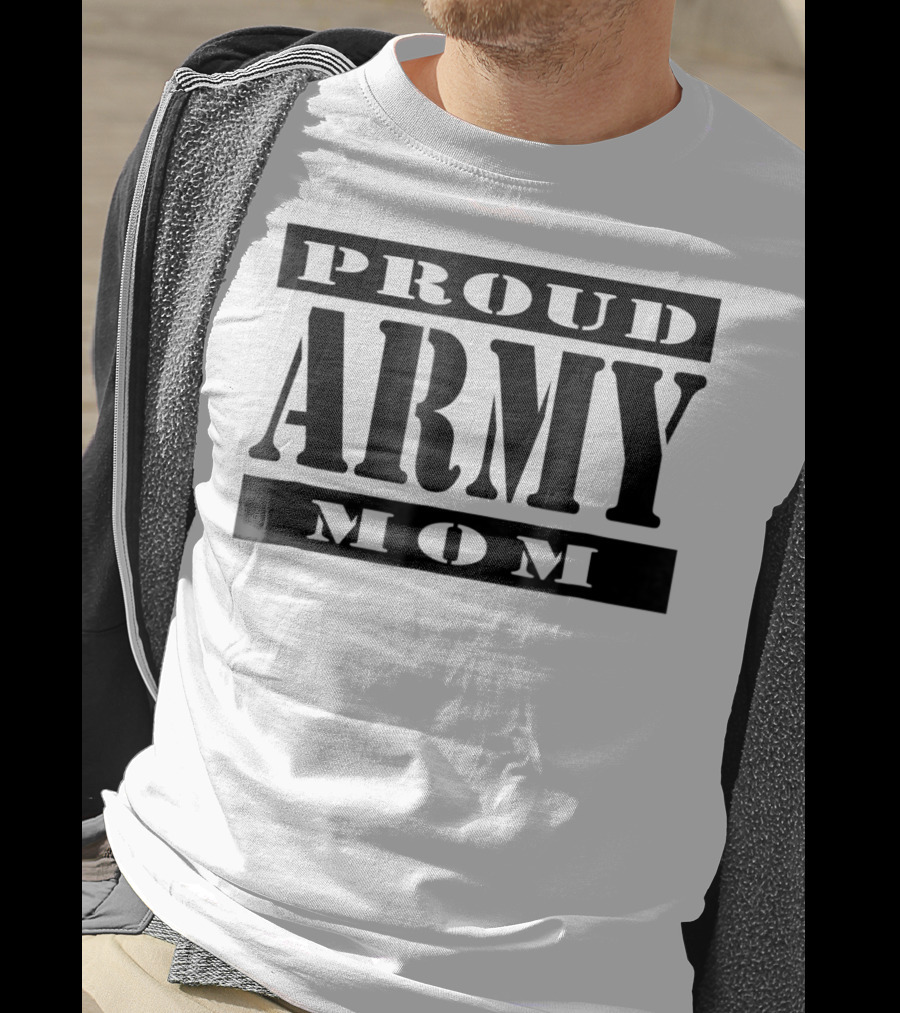 Proud Army Mom Soldier Mother T-Shirt