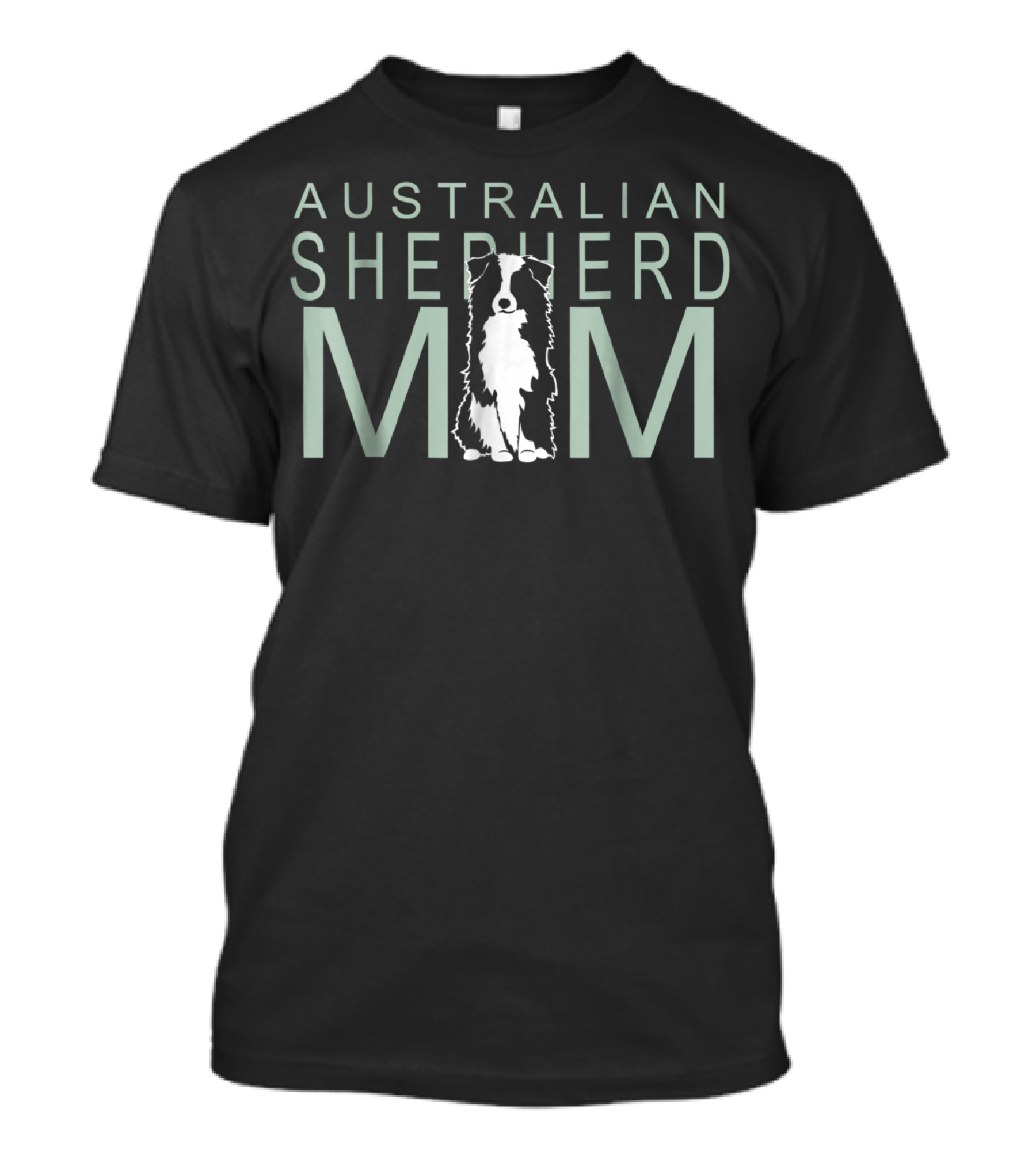 Australian Shepherd Mom NickerStickers Dog T-Shirt