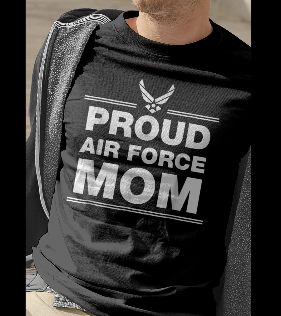 Proud Air Force Mom T-Shirt