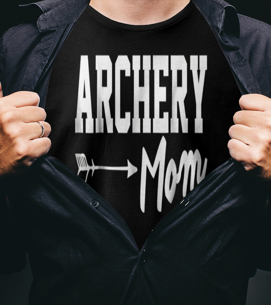 ARCHERY MOM Bow Arrow T-Shirt