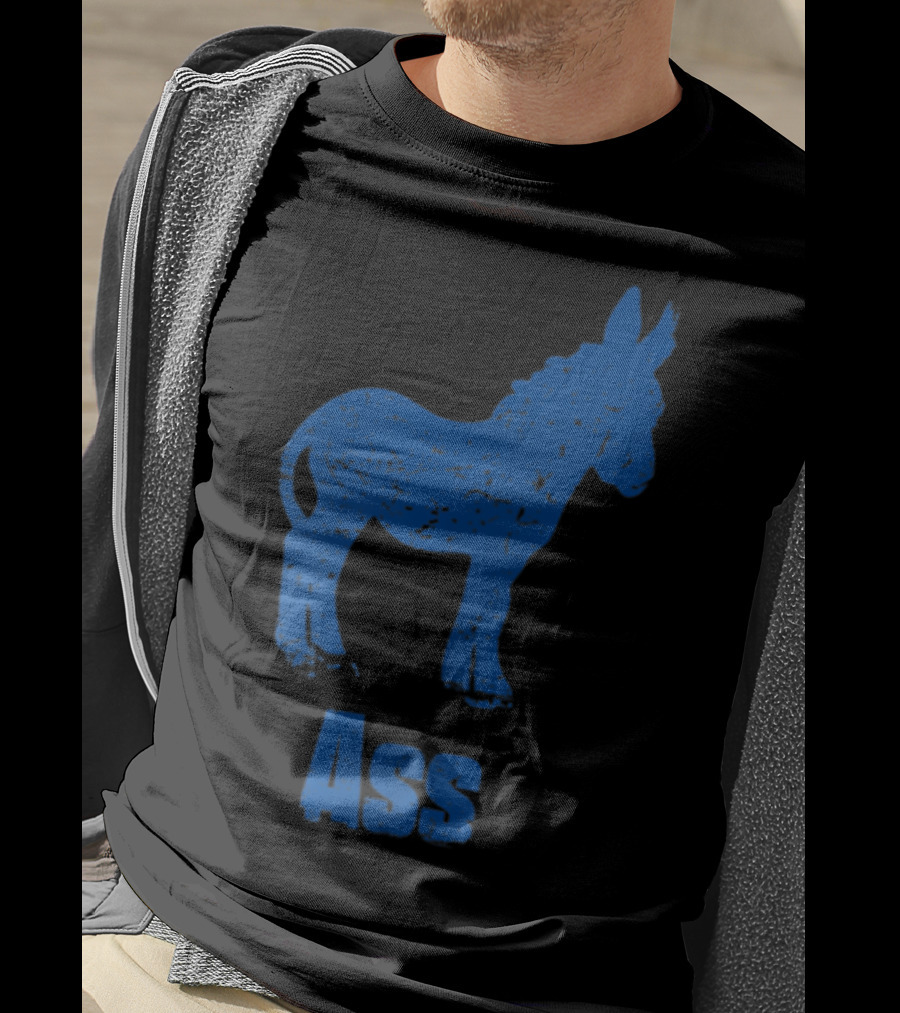 Ass Donkey Funny Dad Husband Wife72 T-Shirt