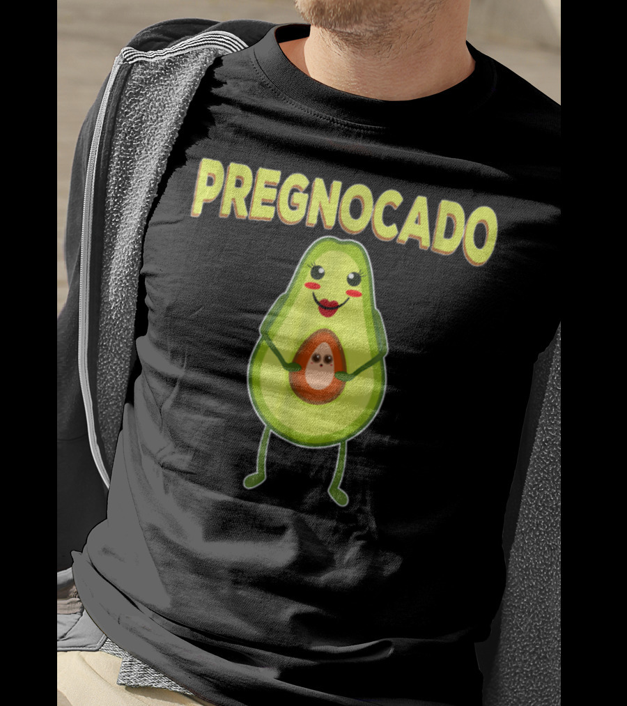 Pregnocado Avocado Pregnant Food Pregnancy Announcement T-Shirt