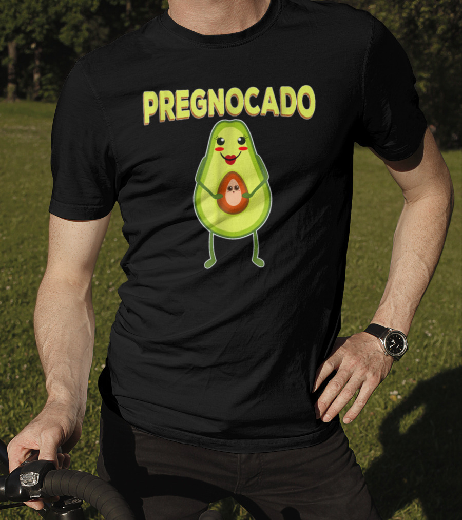 Pregnocado Avocado Pregnant Food Pregnancy Announcement T-Shirt