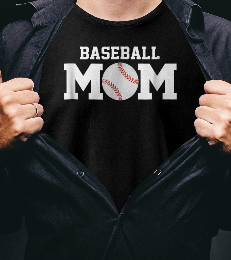 Baseball Mom Game Day T-Shirt