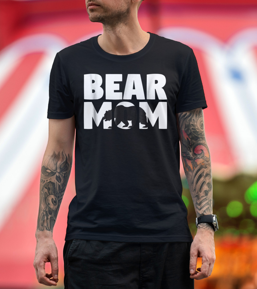 Bear Mom Zoo Animal Lover For Mother T-Shirt