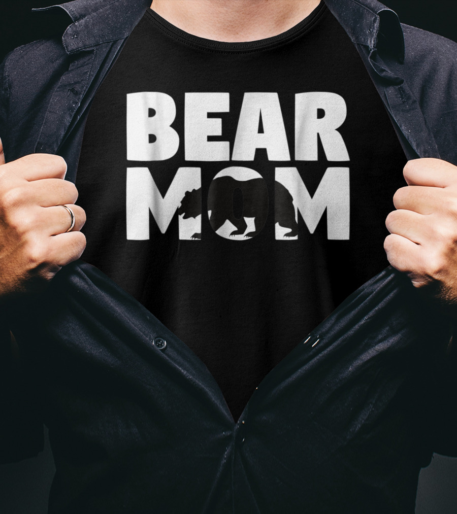 Bear Mom Zoo Animal Lover For Mother T-Shirt
