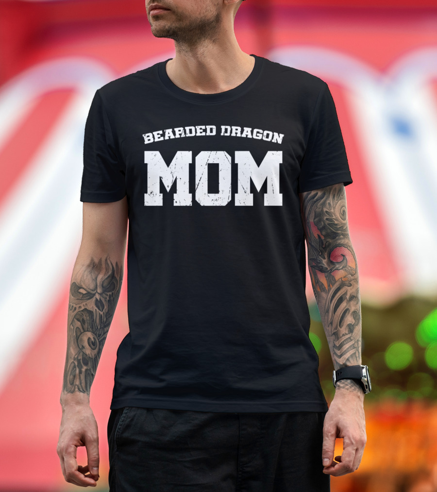 Bearded Dragon Mom Pet Mother Parent T-Shirt