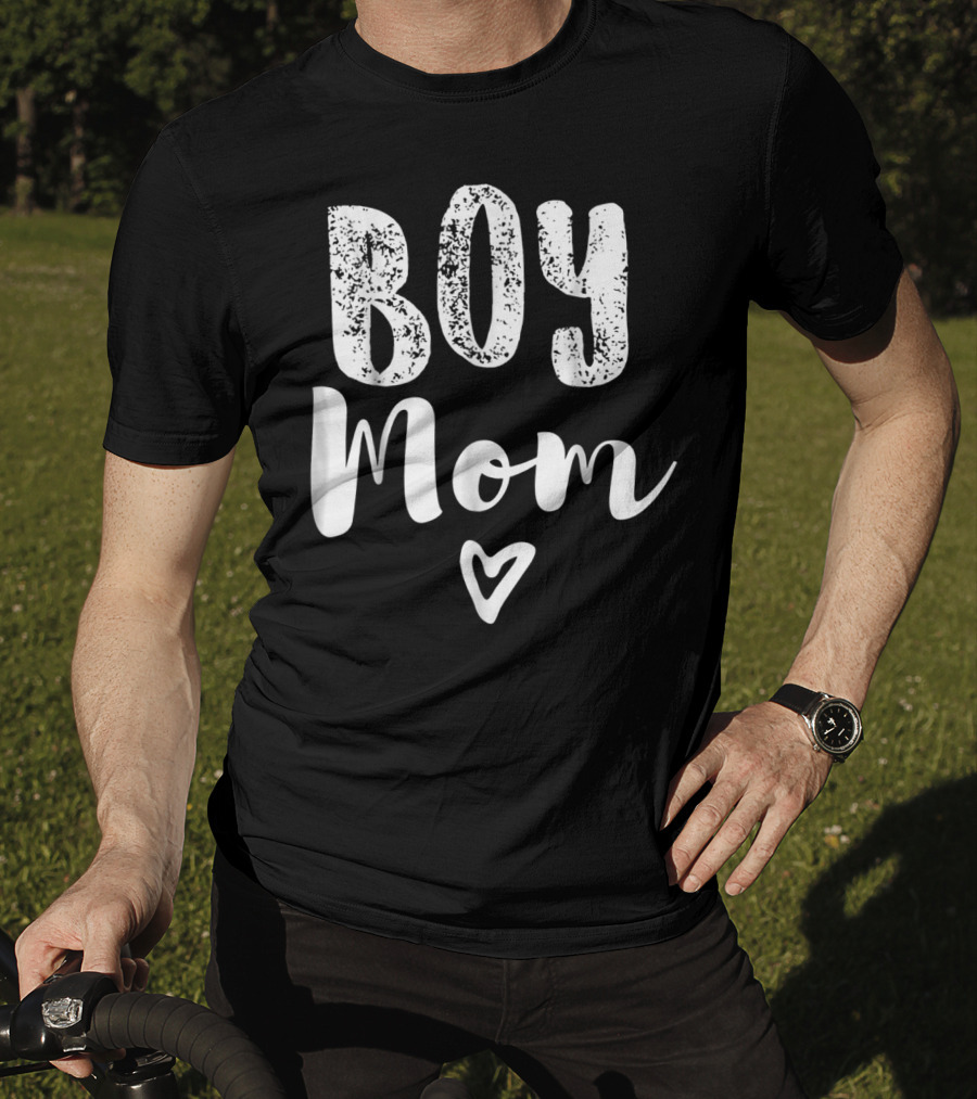 Boy Mom Heart Tshirt23Boy T-Shirt