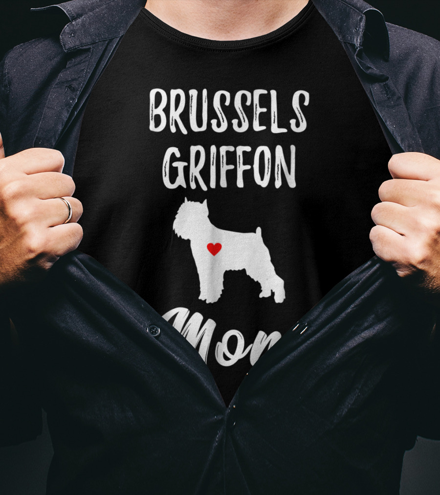 Brussels Griffon Mom Dog Lover Owner T-Shirt