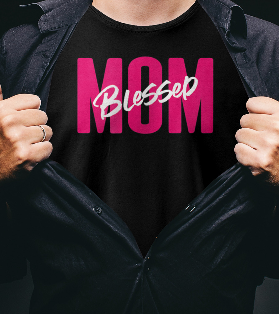 Blessed Mom Womens Blessed Mother41 T-Shirt