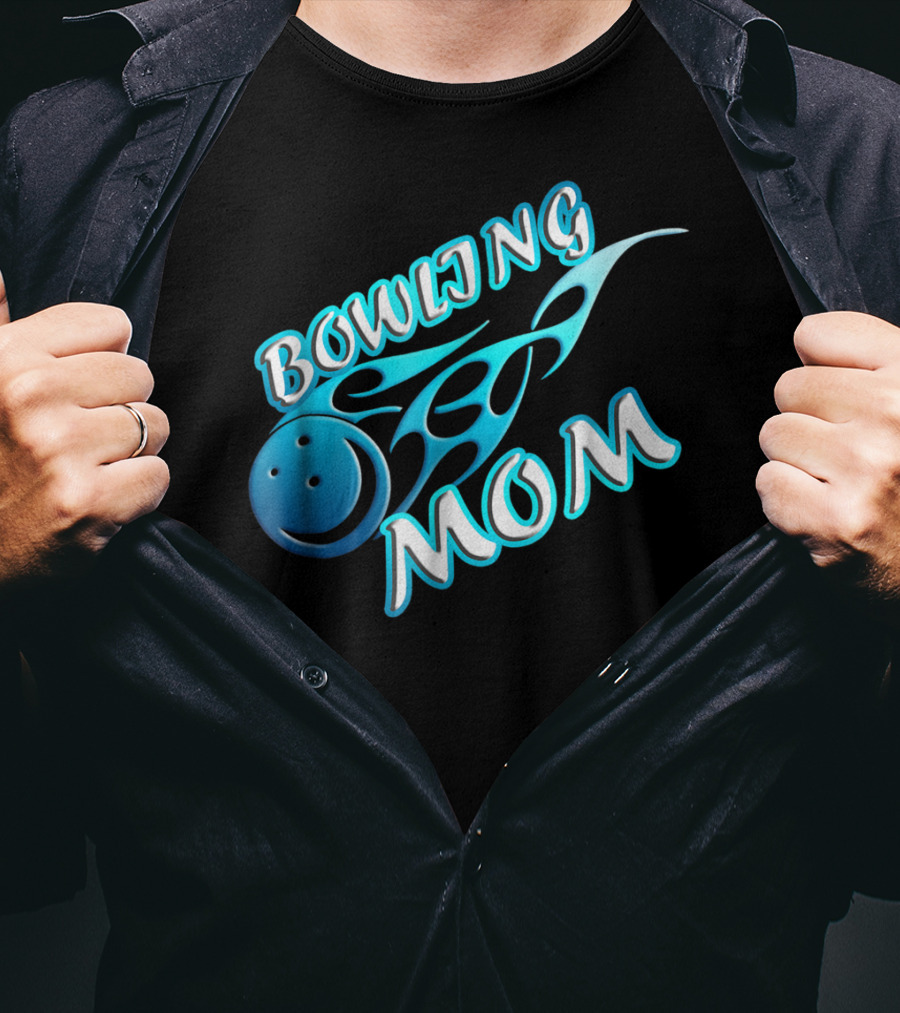 Bowling Mom Women Bowlers T-Shirt