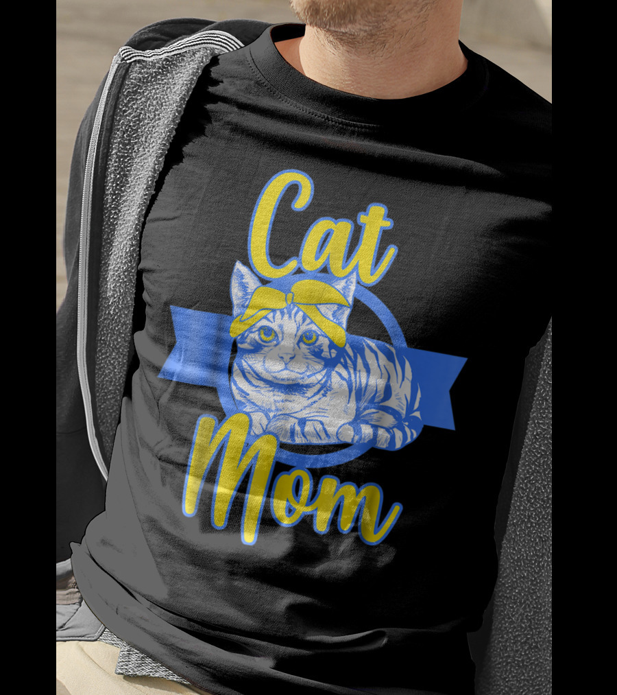Cat Mom Funny Crazy Lady Rescue Gotcha Day Her T-Shirt