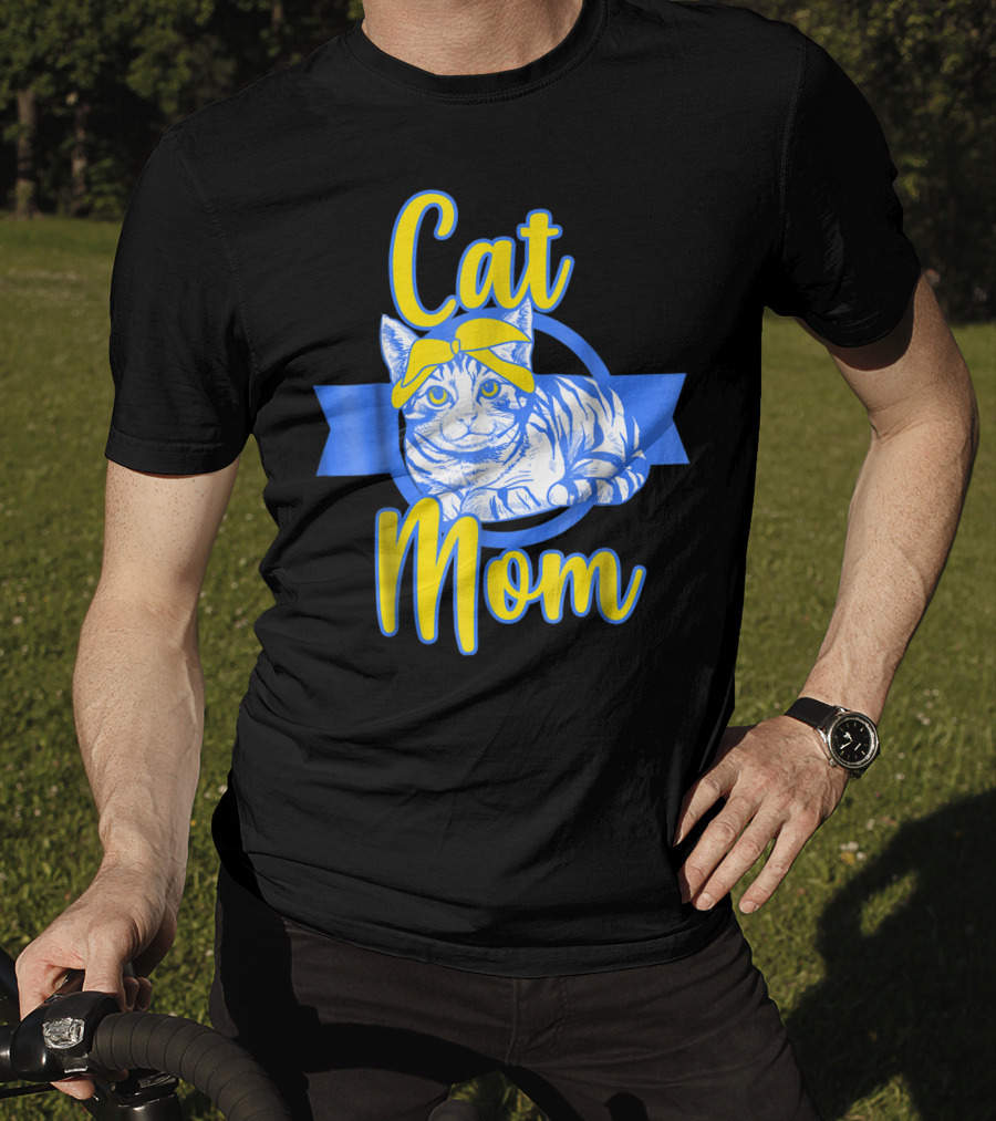 Cat Mom Funny Crazy Lady Rescue Gotcha Day Her T-Shirt