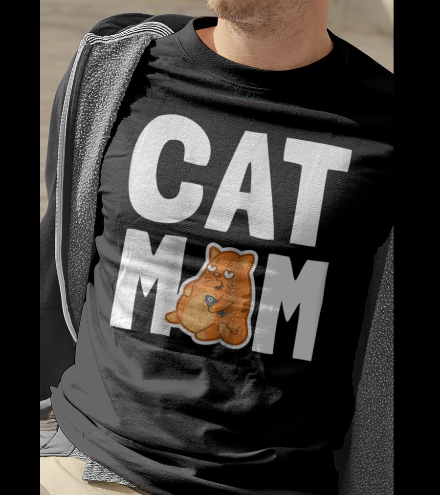 CAT MOM I Cool Pet Owner Mother T-Shirt