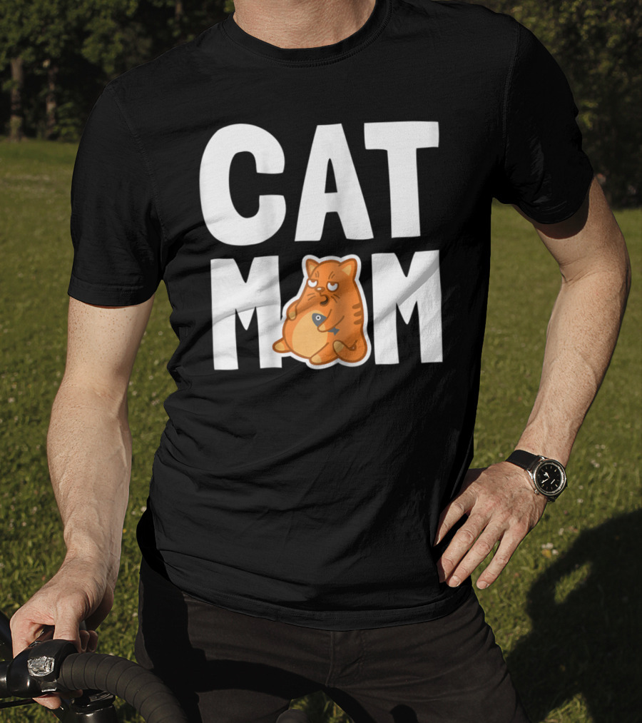 CAT MOM I Cool Pet Owner Mother T-Shirt