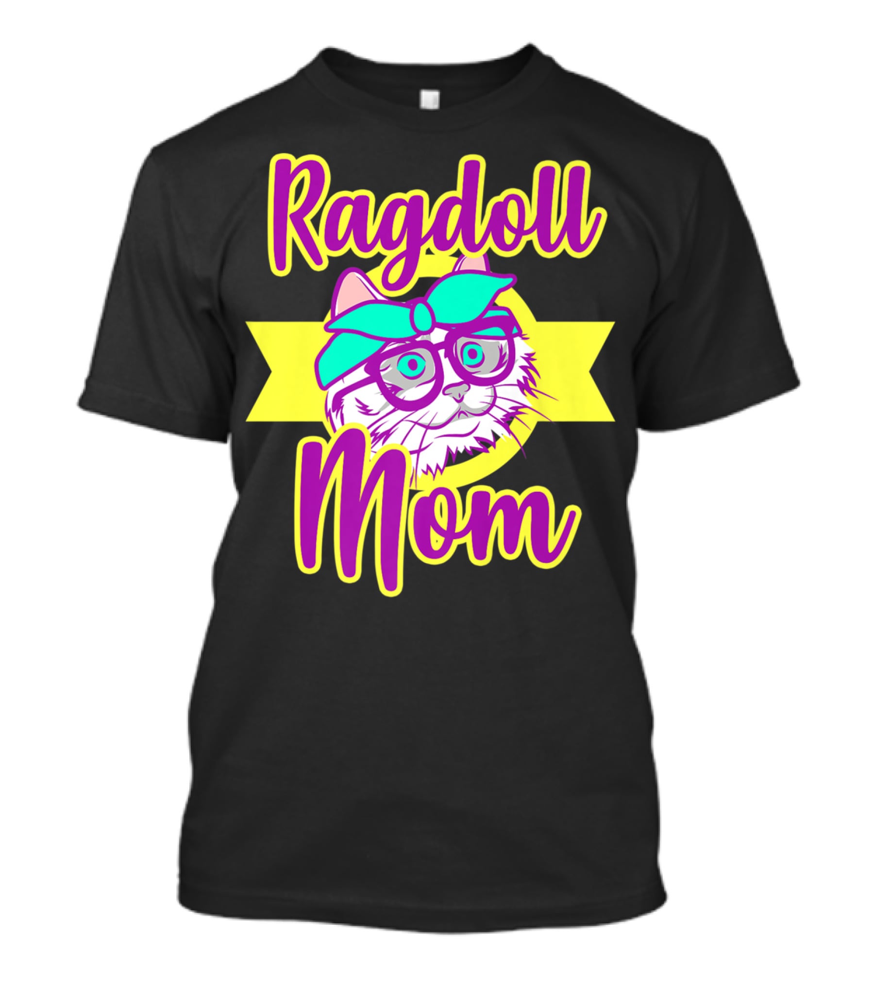 Ragdoll Mom Cats Lovers Women Her Christmas T-Shirt