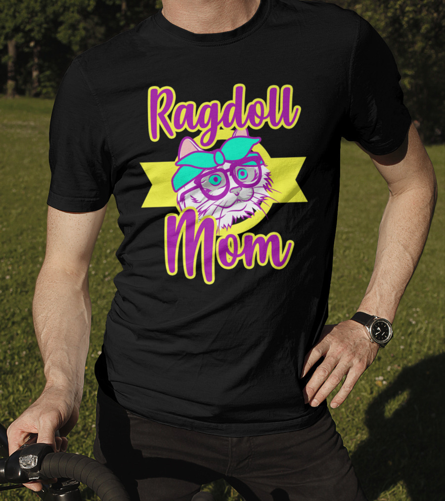 Ragdoll Mom Cats Lovers Women Her Christmas T-Shirt