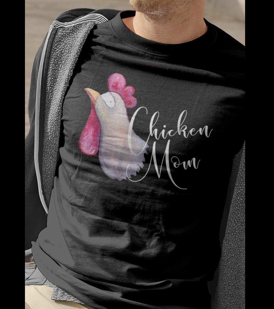 Chicken Mom Backyard Bird Hobby Farmer Chicken Mom T-Shirt