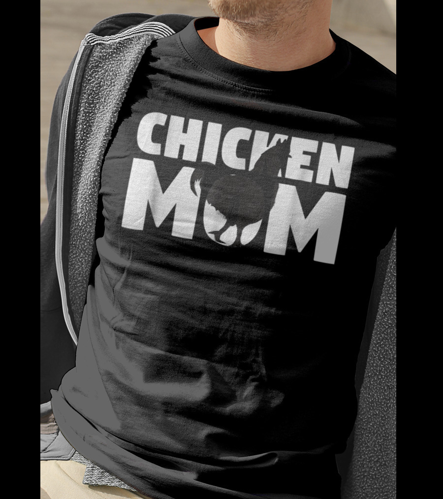 CHICKEN MOM Chicken Zoo Animal Lover For Mother T-Shirt