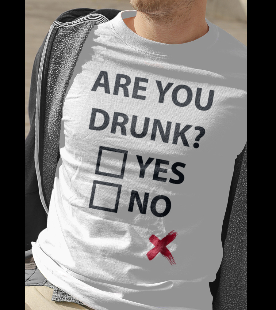 Are You Drunk Yes No X Christmas Beer Mom I Love Day Drinking T-Shirt