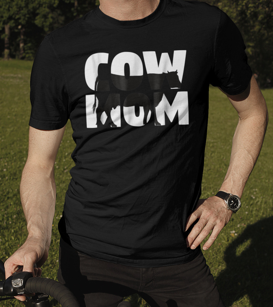 Cow Mom Cow Lover For Mother T-Shirt