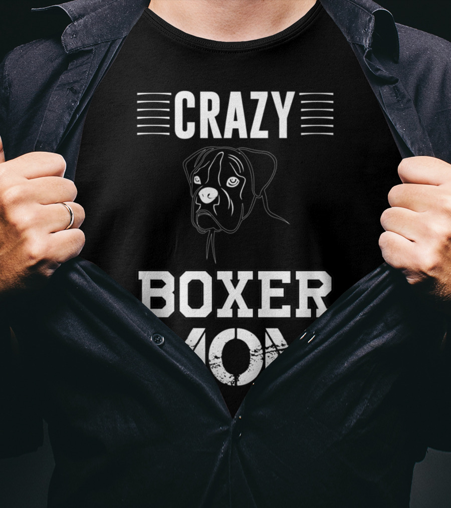 CRAZY BOXER MOM T-Shirt
